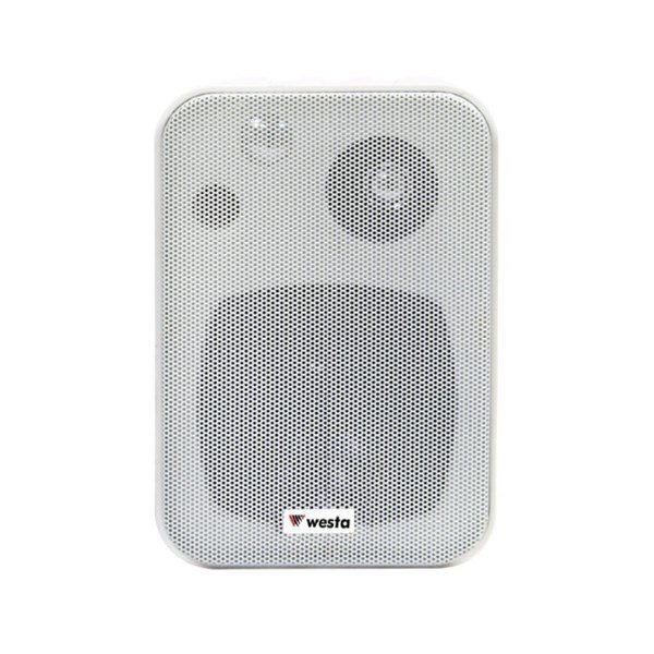 Westa WM-305W (Beyaz) 4 inç 100W/8 ohm Duvar Hoparlörü (Çift)