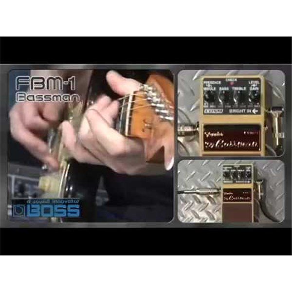 Boss FBM-1 Fender 59 Bassman Distortion Pedalı
