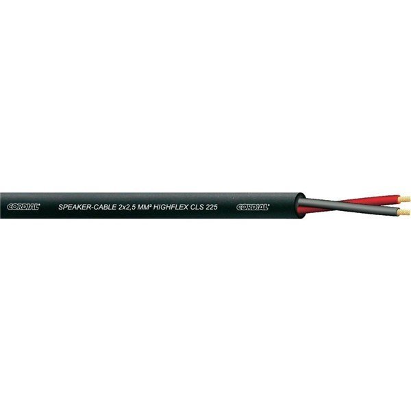 Cordial CLS 225 2x2,5 Twinax UltraFlex Hoparlör Kablosu 100 Metre