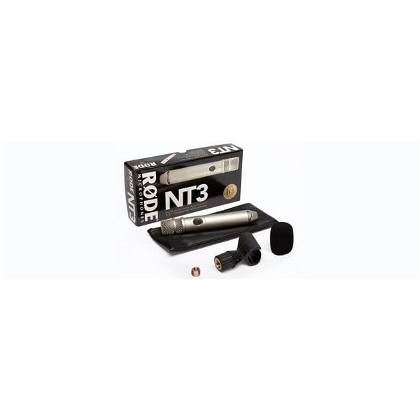 Rode NT3 Condenser Studyo Kayıt Mikrofonu