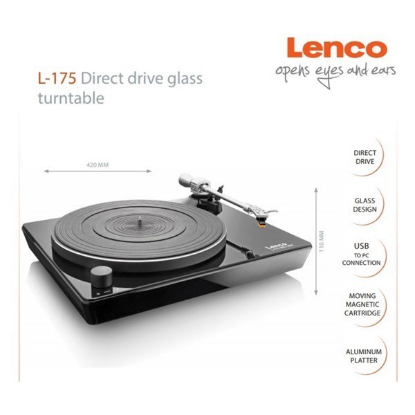 Lenco Motorlu L-175 (Direct drive) Profesyonel Pikap