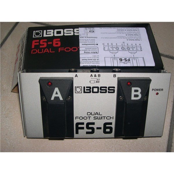 Boss FS-6 Dual Foot Swıtch