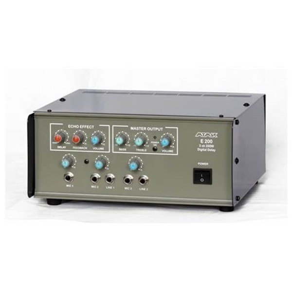 Atak E200 3 Giriş 200 Watt Ekolu Power Mikser