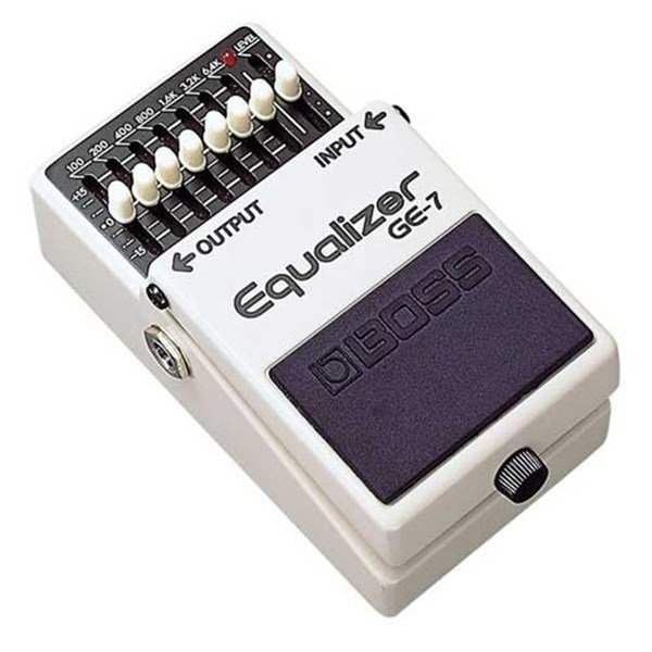 Boss GE-7 Equalizer Compact Pedalı