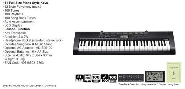 Casio CTK 1100 Org