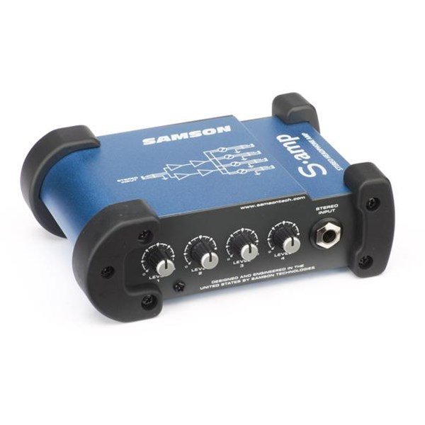 Samson S Amp 4-Kanal Stereo Kulaklık Amplifikatörü