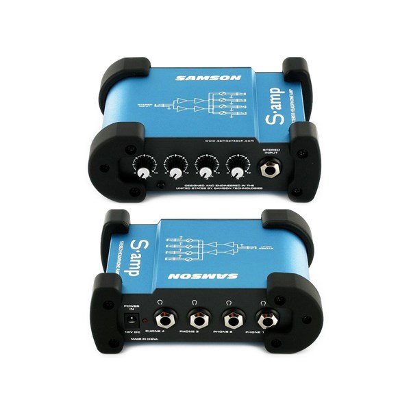 Samson S Amp 4-Kanal Stereo Kulaklık Amplifikatörü