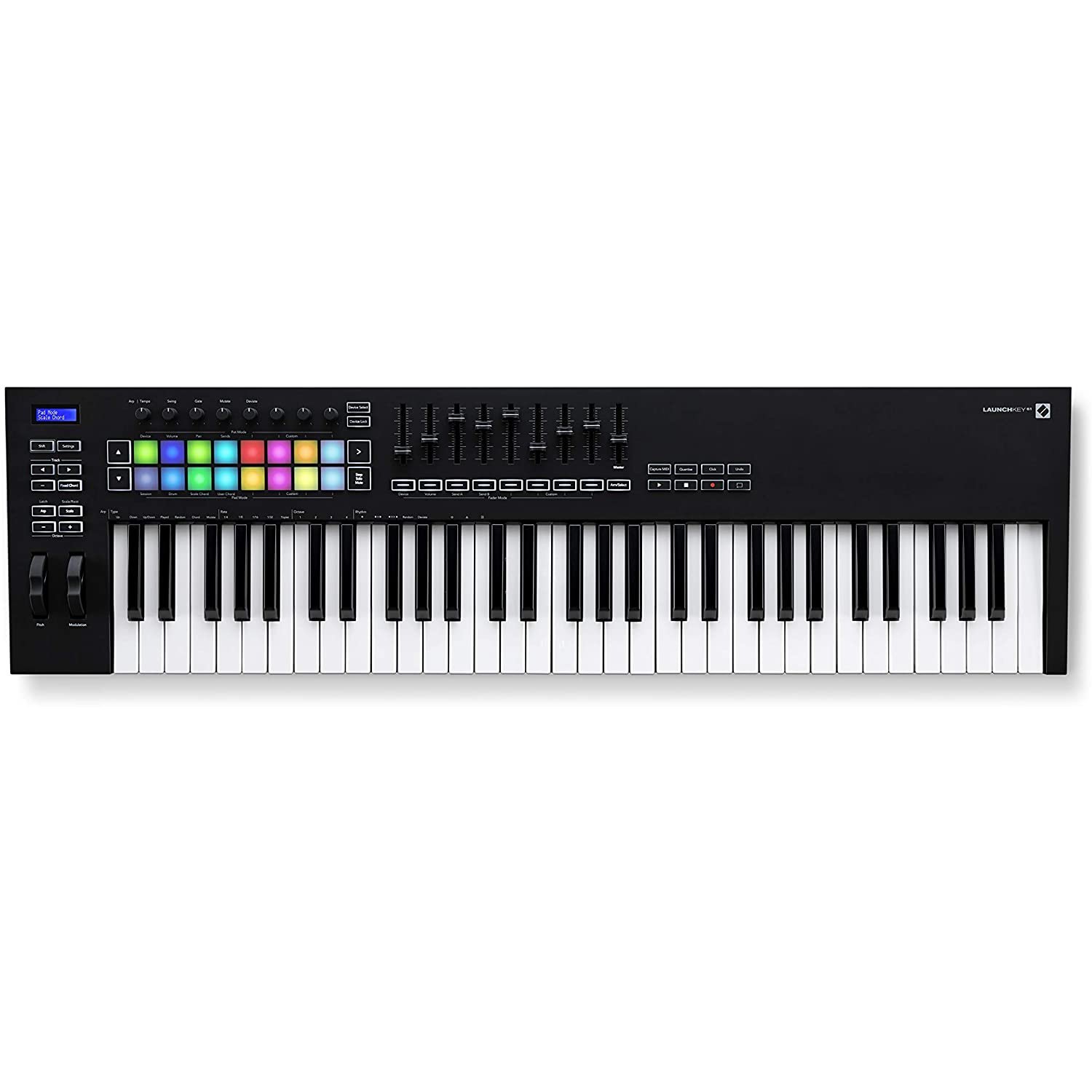 Novation Launchkey 61 Tuşlu MK3 Midi Synth Tarzı KlavyeSomerMuzik.com'da