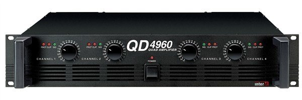 inter m QD 4960 Güç Amplifikatörü 4x240W/4 ohm