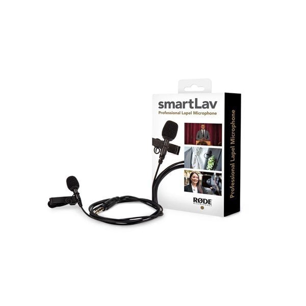 Rode SmartLav Kablolu Yaka Mikrofonu (iOS ve Android)