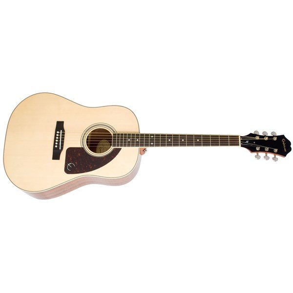 Epiphone AJ-220S Solid Top Natural Elektro Akustik Gitar