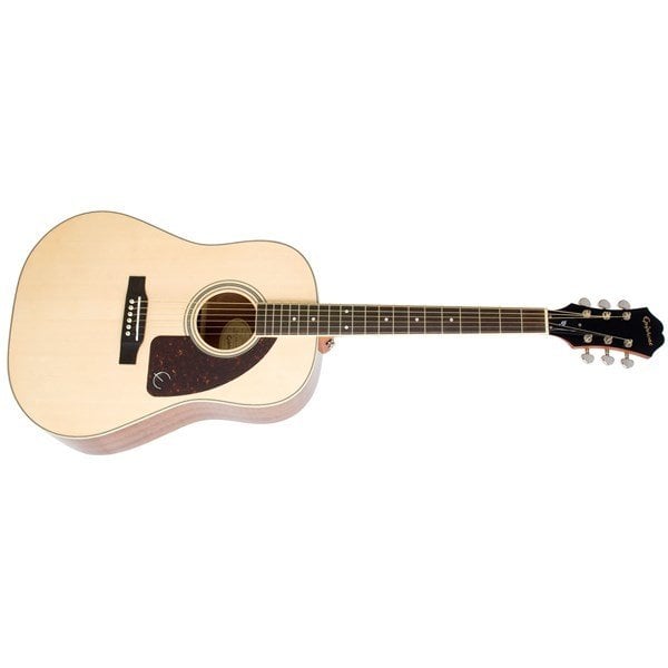 Epiphone AJ-220S Solid Top Natural Elektro Akustik Gitar
