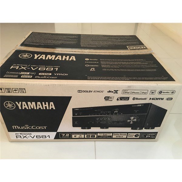 Yamaha RX-V681 7.2 Kanal Network A/V Receiver
