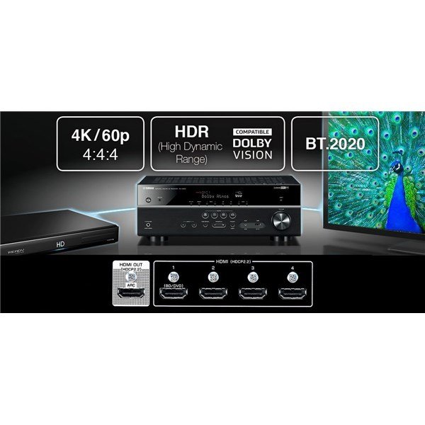 Yamaha RX-V583 Musiccast 7.2 Kanal Network A/V Receiver