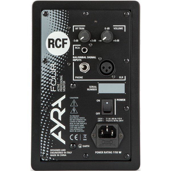 Rcf Ayra Four W (Beyaz) 4 inç 55W Aktif Studyo Monitörü