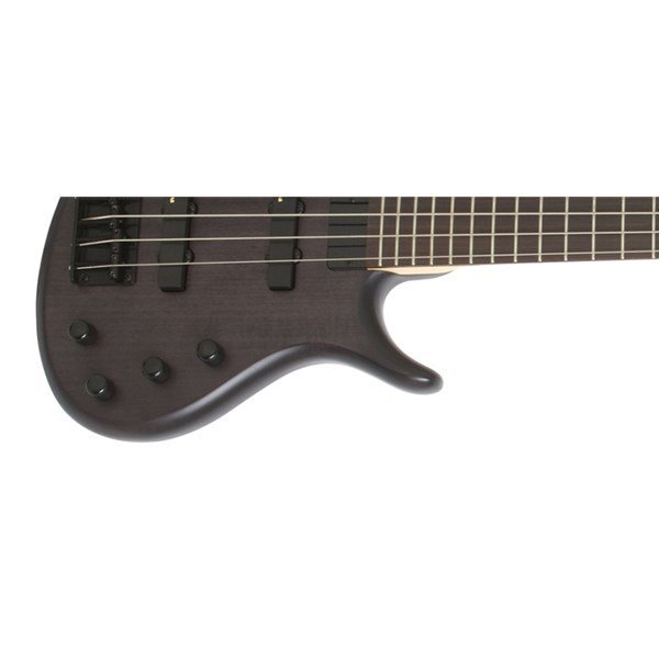 Epiphone Toby Deluxe IV Bass Trans Black Bas Gitar