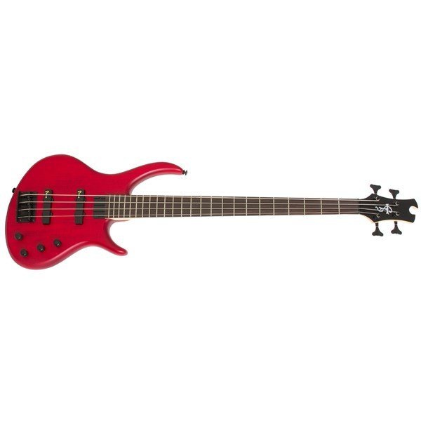 Epiphone Toby Deluxe IV Bass Trans Red Bas Gitar