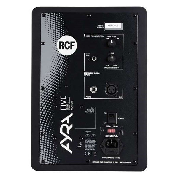Rcf Ayra Five - 5 inç 2-Yollu 55W Aktif Studio Monitörü