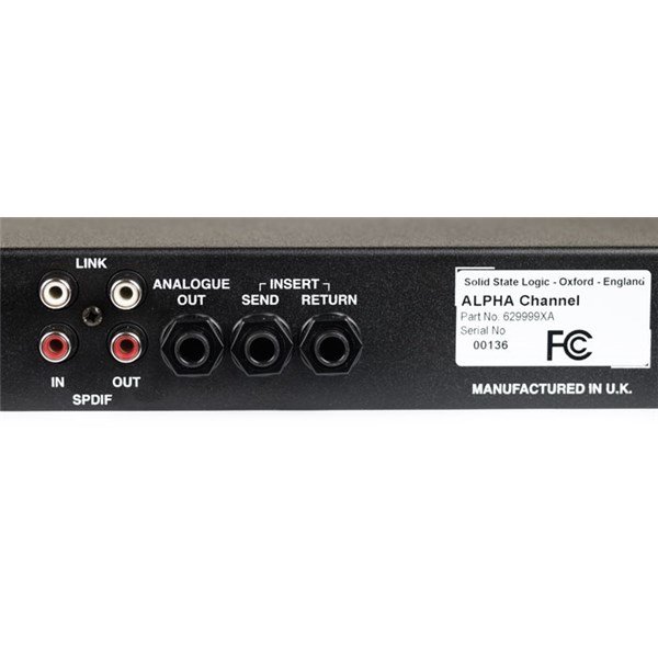 SSL Alpha Channel Mikrofon Preamplifikatörü