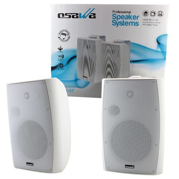 Osawa OSW-8T 8 inç 400W (Beyaz) Sutun Hoparlör (Adet)