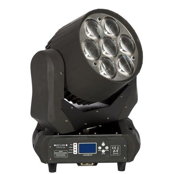Eclips Zoom-740 7x40W 4in1 Boyama , Beam , Zoom