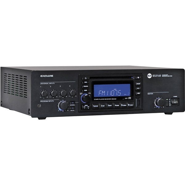 Rcf ES 3160 - 160W 100V/4 ohm Amfi Mikser FM CD/USB-MP3 Player