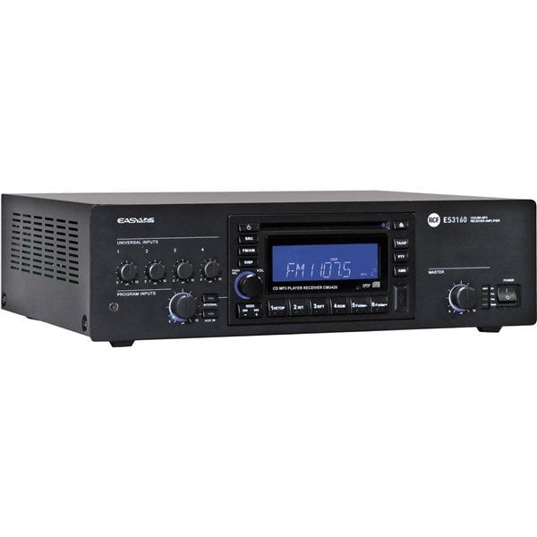 Rcf ES 3160 - 160W 100V/4 ohm Amfi Mikser FM CD/USB-MP3 Player