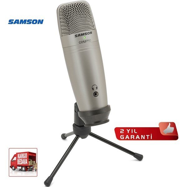 Samson C03 USB Stüdyo Kayıt Mikrofonu