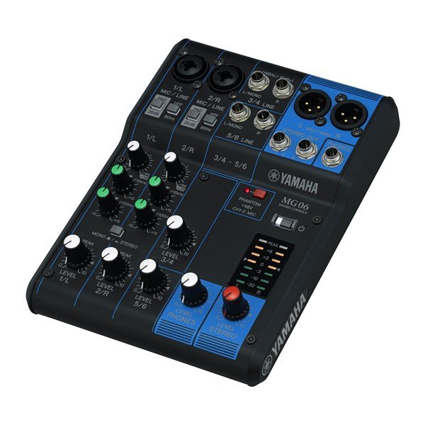 Yamaha MG06 6 Kanal Deck Mikser