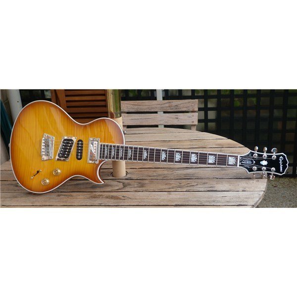Epiphone Nighthawk Custom Reissue Honey Burst Elektro Gitar