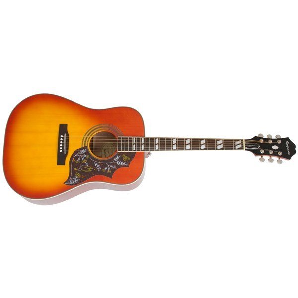 Epiphone HummingBird Pro Faded Cherry Burst Elektro Akustik Gitar