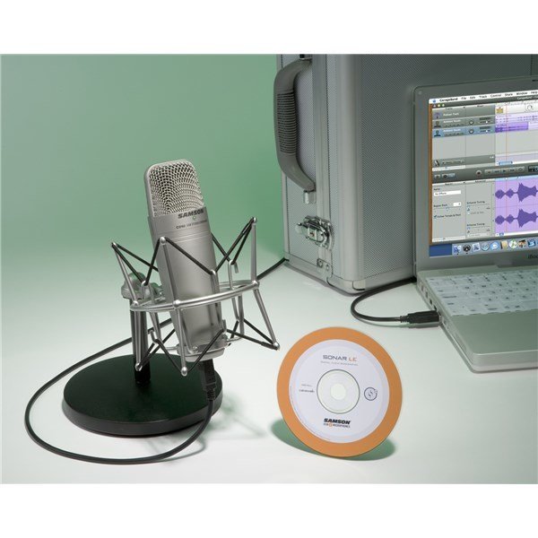 Samson C01U PAK USB Stüdyo Mikrofon Kayıt Seti