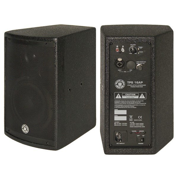 Topp Pro TPS 16AP 6,5 inç 2 Yollu 140 Watt Aktif Ahşap Kabin Hoparlör