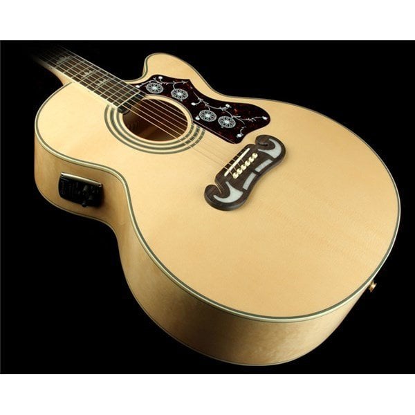 Epiphone EJ-200CE Natural Elektro Akustik Gitar