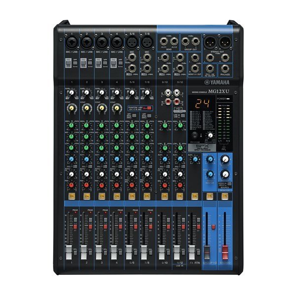 Yamaha MG12XU 12 Kanal, Efektli, Analog Mikser