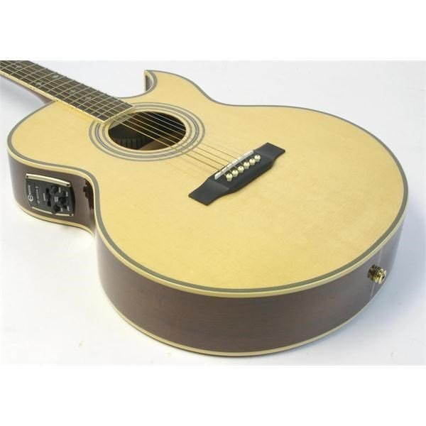 Epiphone Pr-5e Natural Elektro Akustik Gitar