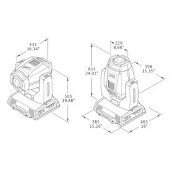 Clay Paky Alpha Spot HPE 700