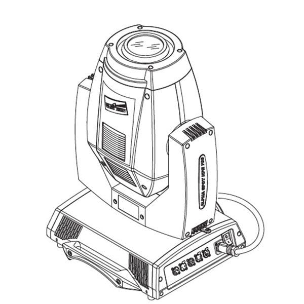 Clay Paky Alpha Spot HPE 700