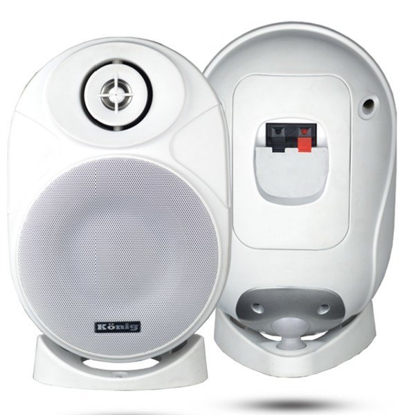 König SMD6 50-Watt 8 ohm 6-inç 2-Yollu Duvar Hoparlörü