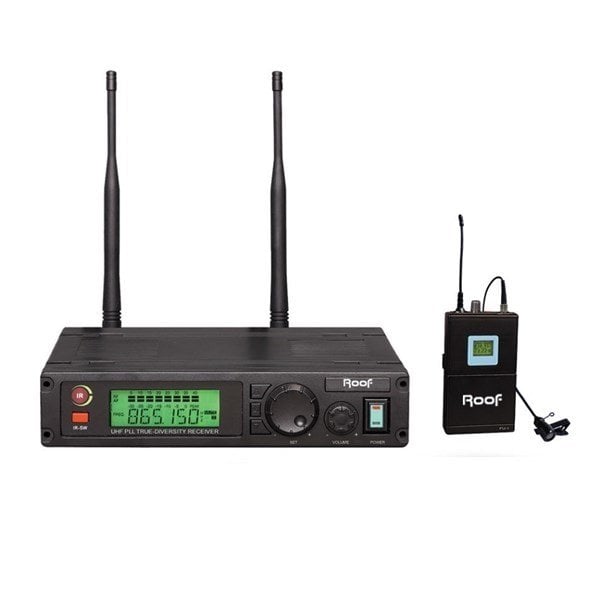 Roof R 1100 Yaka UHF Tipi Telsiz Yaka Mikrofon Seti