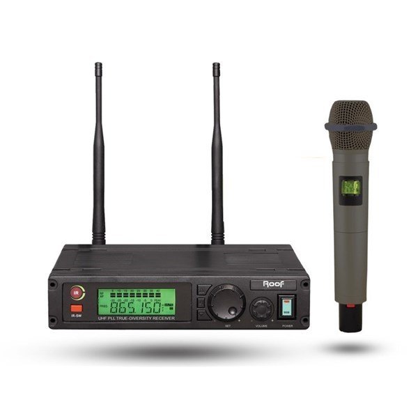 Roof R 1100 El Tek Kanal Kablosuz El Mikrofon Seti