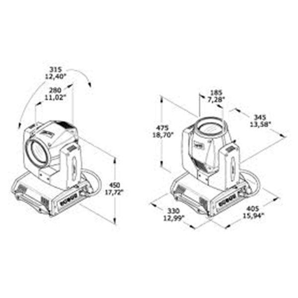 Clay Paky Sharpy Beam 5R Moving Head Spot