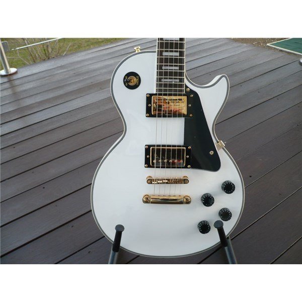 Epiphone Les Paul Custom PRO Alpine White Elektro Gitar