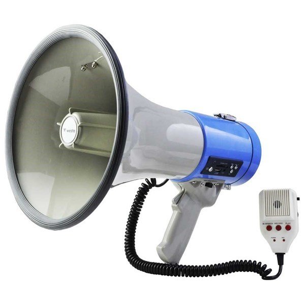 Westa WM-67 USB-LI Şarjlı 25 Watt Megafon