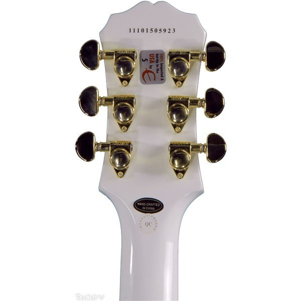 Epiphone Les Paul Custom PRO Alpine White Elektro Gitar