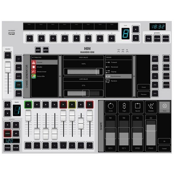Clay Paky Hands On Işık Kontrol Dmx Yazılımı