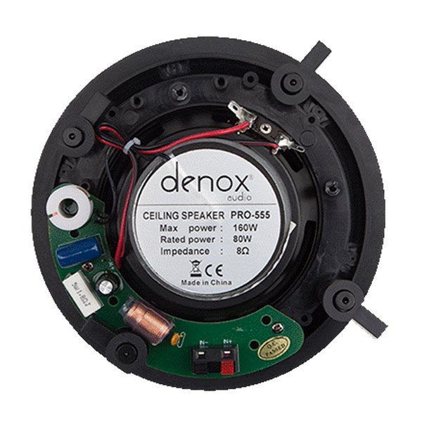 Denox PRO-555 İki Yollu 5-İnch 160W/8 ohm Tavan Hoparlörü