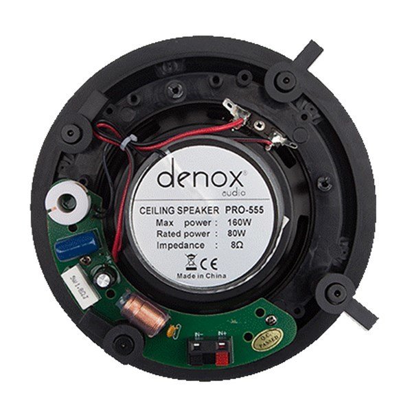 Denox PRO-555 İki Yollu 5-İnch 160W/8 ohm Tavan Hoparlörü