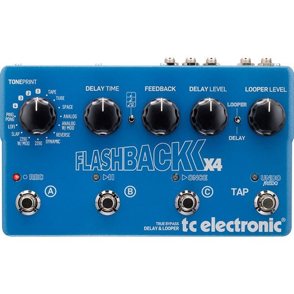 TC Electronic TonePrint FlashBack X4 Delay Pedalı