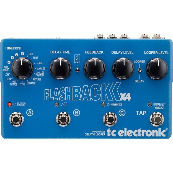 TC Electronic TonePrint FlashBack X4 Delay Pedalı